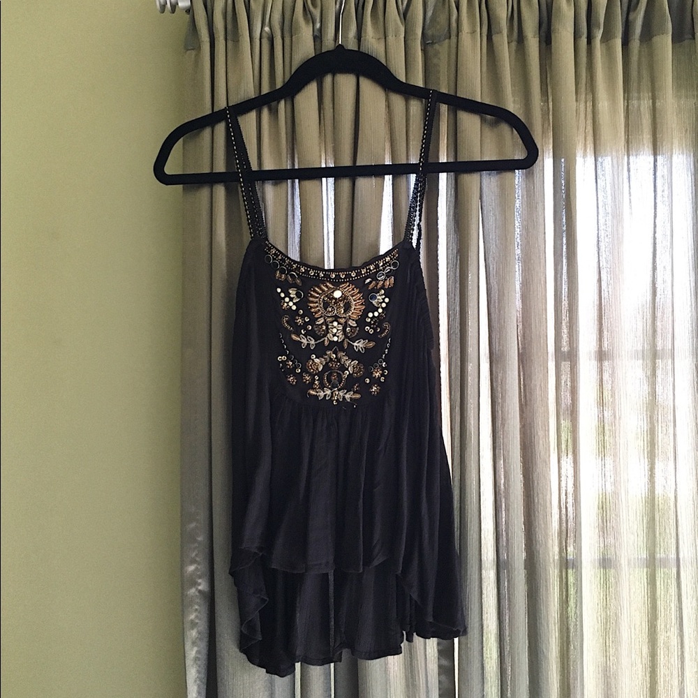 ➖Ecoté Boho Embroidered Tank by Urban Outfitters